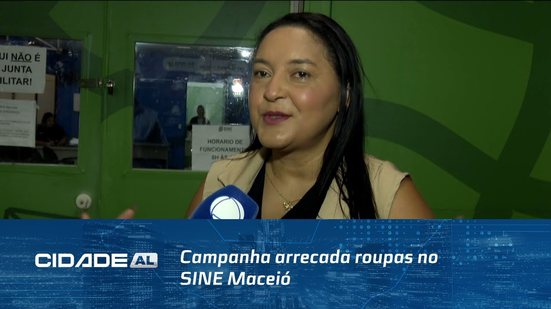Cabide Solidário: Campanha arrecada roupas no SINE Maceió