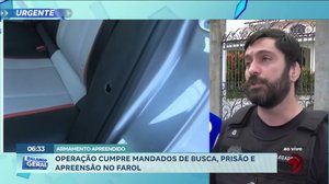 Operação cumpre mandados de busca, prisão e apreensão no Farol