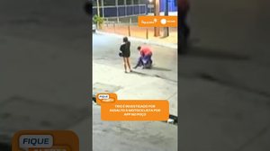 📹 Assalto a motociclista por app foi registrado por câmeras; polícia investiga | #FiqueAlerta
