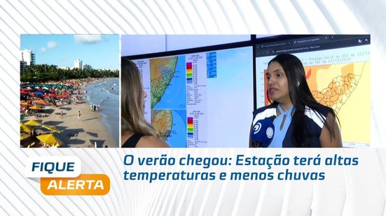 O verão chegou: Estação terá altas temperaturas e menos chuvas