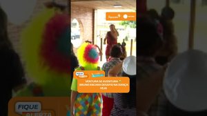 😂 Ventura se Aventura: Bruno tenta acompanhar o ritmo da melhor idade | #FiqueAlerta