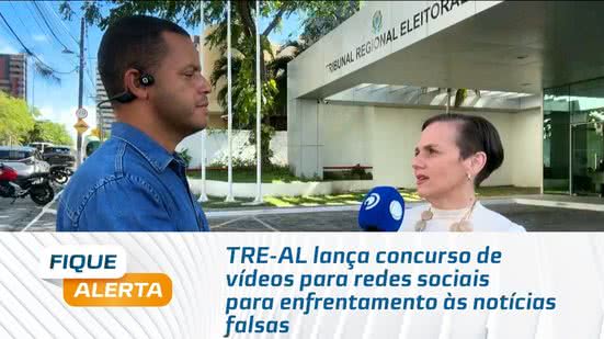 TRE-AL lança concurso de vídeos para redes sociais para enfrentamento às notícias falsas