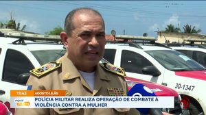 Polícia Militar realiza operação de combate à violência contra a mulher