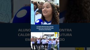 Alunos cobram providências após sofrerem com calor em escola #CidadeAL