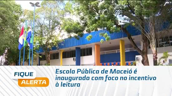 Escola Pública de Maceió é inaugurada com foco no incentivo à leitura