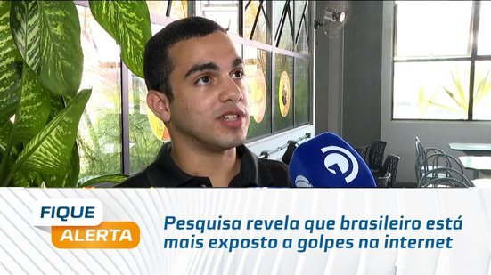 Pesquisa revela que brasileiro está mais exposto a golpes na internet