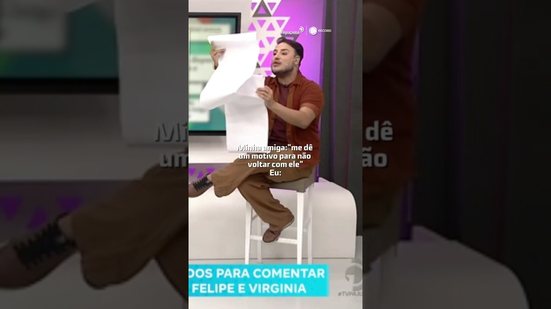 Não seja por isso amiga! 😂💅 #HoraDoVentura