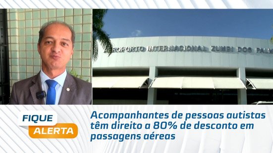 Acompanhantes de pessoas autistas têm direito a 80% de desconto em passagens aéreas