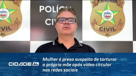 Mulher é presa suspeita de torturar a própria mãe após vídeo circular nas redes sociais