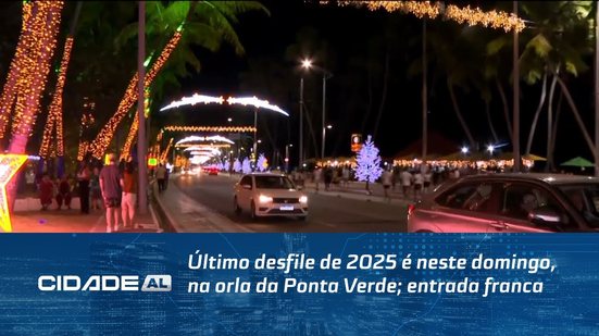 Último desfile de 2025 é neste domingo, na orla da Ponta Verde; entrada franca