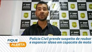 Polícia Civil prende suspeita de roubar e espancar idoso com capacete de moto