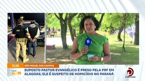 Suposto Pastor evangélico é preso pela PRF em Alagoas; ele é suspeito de homicídio no Paraná