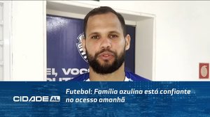 Futebol: Família azulina está confiante no acesso amanhã