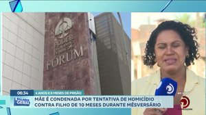 Mãe é condenada por tentativa de homicídio contra filha de 10 meses durante mêsversário