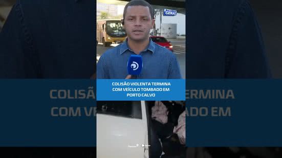 🚨 GRAVÍSSIMO: carro tomba após colisão em Porto Calvo #BalançoGeralaAL