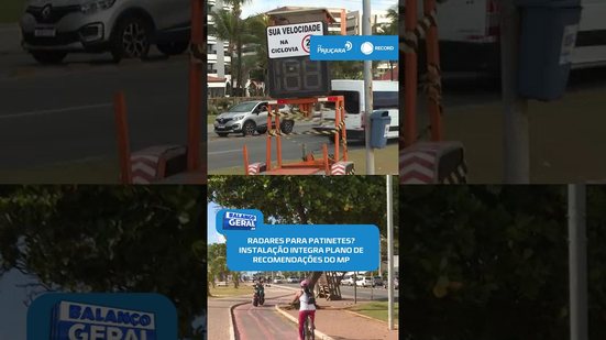 🚲 Ministério Público recomenda radares para bicicletas e patinetes na orla #BalançoGeralAL