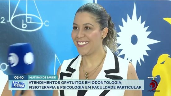 Atendimentos gratuitos em odontologia, fisioterapia e psicologia em faculdade particular