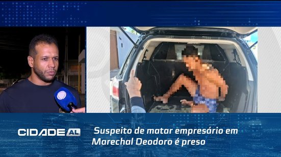 Suspeito de matar empresário em Marechal Deodoro é preso escondido no forro de um casa