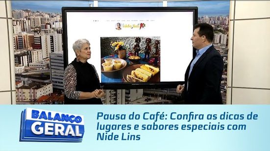 Pausa do Café: Confira as dicas de lugares e sabores especiais com Nide Lins
