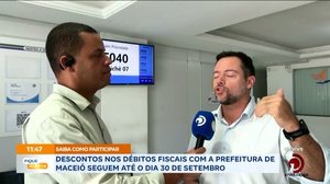 Descontos nos débitos fiscais com a prefeitura de Maceió seguem até o dia 30 de Setembro