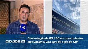 Contratação de R$ 450 mil para palestra motivacional vira alvo de ação do MP