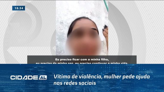 Grito de Socorro: Vítima de violência, mulher pede ajuda nas redes sociais