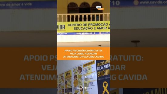 Atendimento psicológico sem custo: entenda como funciona o apoio da ONG Cavida #FiqueAlerta
