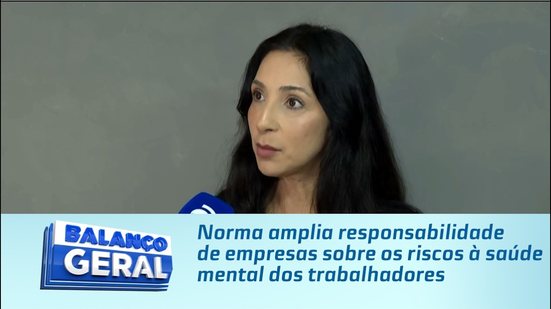 Norma amplia responsabilidade de empresas sobre os riscos à saúde mental dos trabalhadores