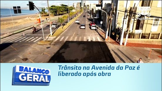 Obra é finalizada e trânsito é liberado na Avenida da Paz #BalançoGeralAL