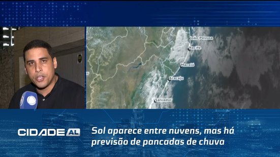 Fim de Semana: Sol aparece entre nuvens, mas há previsão de pancadas de chuva