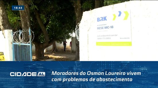 Sem Água: Moradores do Osman Loureiro vivem com problemas de abastecimento