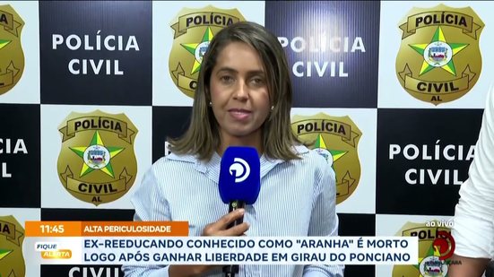 Ex-reeducando conhecido como ''Aranha'' é morto logo após ganhar liberdade em Girau Ponciano