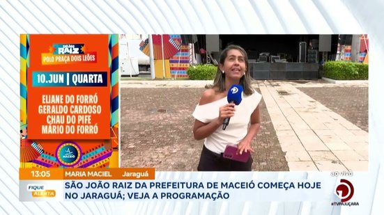 São João raiz da Prefeitura de Maceió começa hoje no Jaraguá; veja a programação
