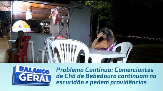 Problema Continua: Comerciantes de Chã de Bebedouro continuam na escuridão e pedem providências