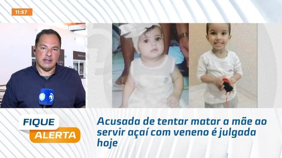 Acusada de tentar matar a mãe ao servir açaí com veneno é julgada hoje