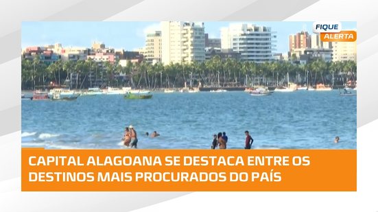 Maceió é um dos destinos mais procurados por turistas que querem escapar do frio do sul