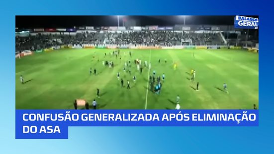 Copa do Brasil: Confusão em Arapiraca após eliminação do ASA
