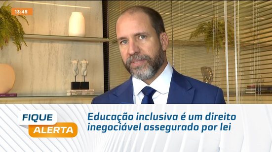 Educação inclusiva é um direito inegociável assegurado por lei