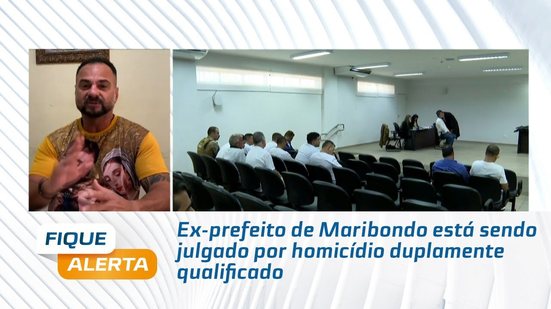 Ex-prefeito de Maribondo está sendo julgado por homicídio duplamente qualificado