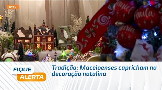 Tradição: Maceioenses capricham na decoração natalina