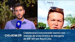 Cabelereiro é encontrado morto com marcas de arma branca às margens da BR-101 em Novo Lino