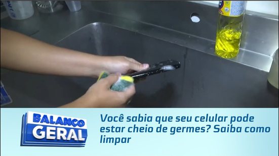 Você sabia que seu celular pode estar cheio de germes? Saiba como limpar