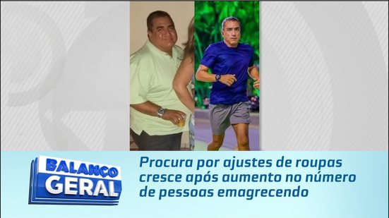 Procura por ajustes de roupas cresce após aumento no número de pessoas emagrecendo