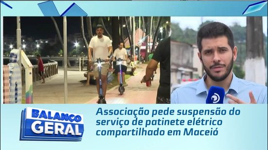 Associação pede suspensão do serviço de patinete elétrico compartilhado em Maceió