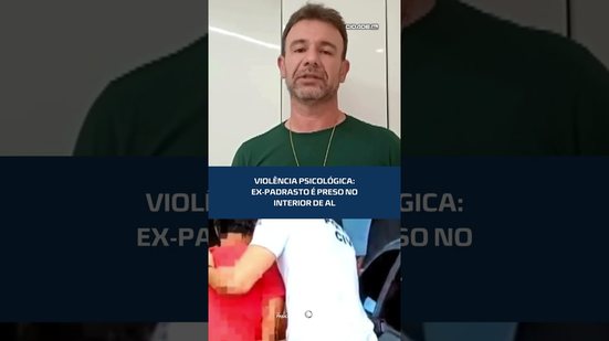Homem é preso por ameaças e agressão psicológica contra enteada no interior de Alagoas #CidadeAL