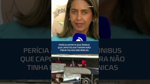 Perícia aponta que ônibus que capotou em Tapera não tinha falhas mecânicas #CidadeAL