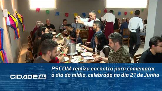 PSCOM realiza encontro para comemorar o dia do mídia, celebrado no dia 21 de Junho