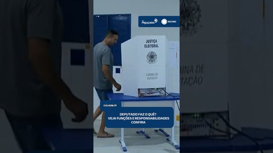 🗳️ Eleições 2026: você sabe o que fazem deputados federais e estaduais? #CidadeAL