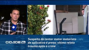 Suspeito de tentar matar motorista de aplicativo é preso; vítima relata trauma após o crime