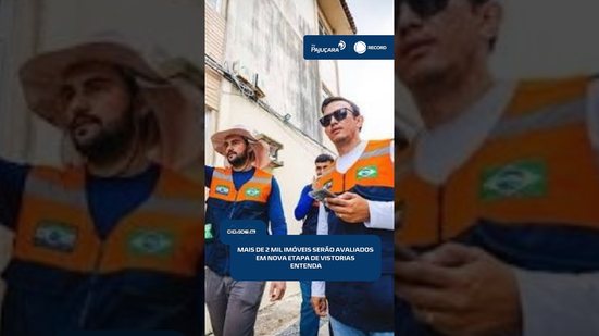 🚨 Vistorias avançam para imóveis próximos à área de afundamento em Maceió | #CidadeAL